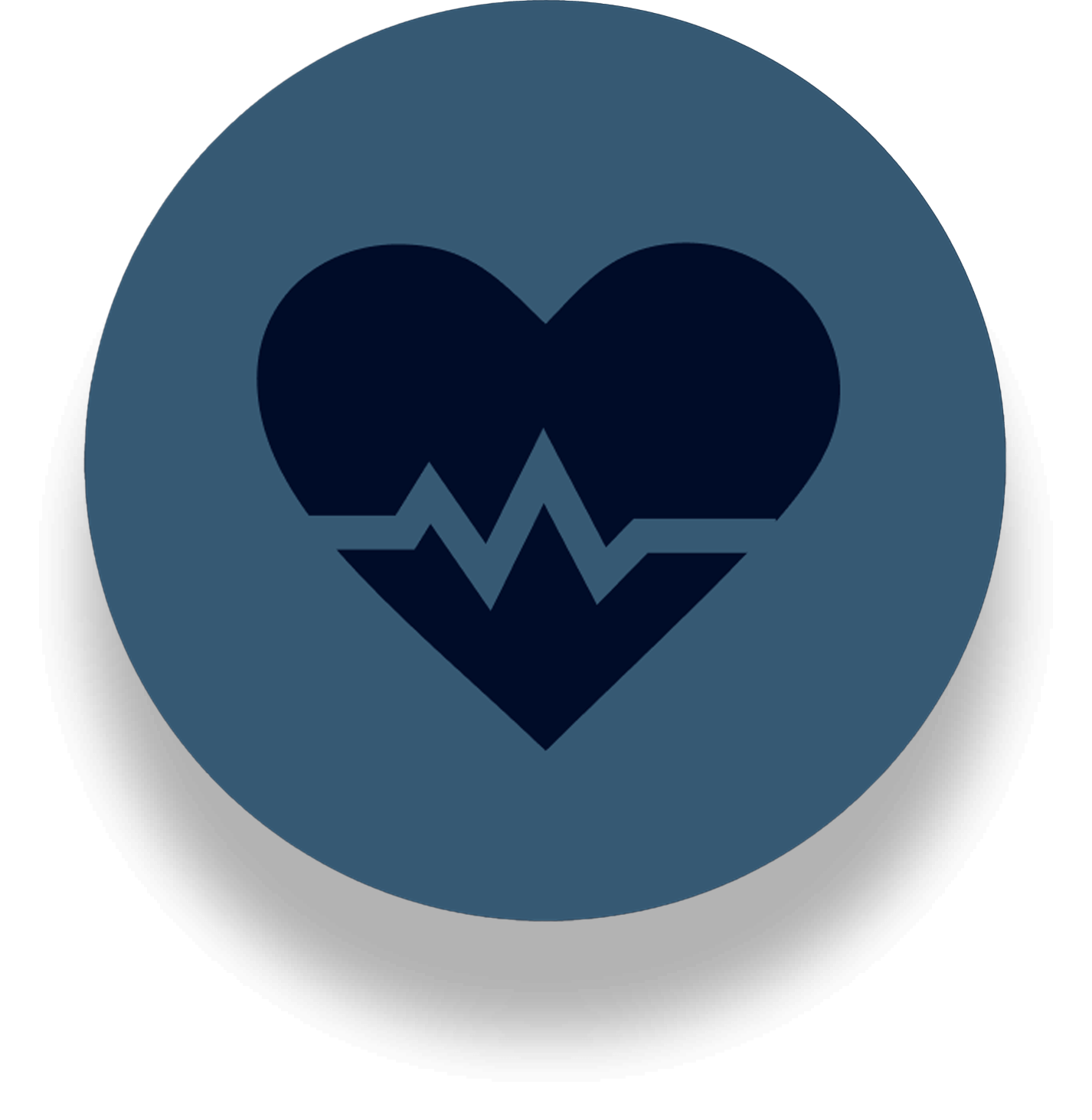 Heart icon with EKG line.